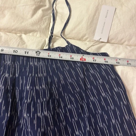 Outerknown x Piece&Co Tides Tank - NWT - Size L Blue Patterned Women's Top - Picture 11 of 12
